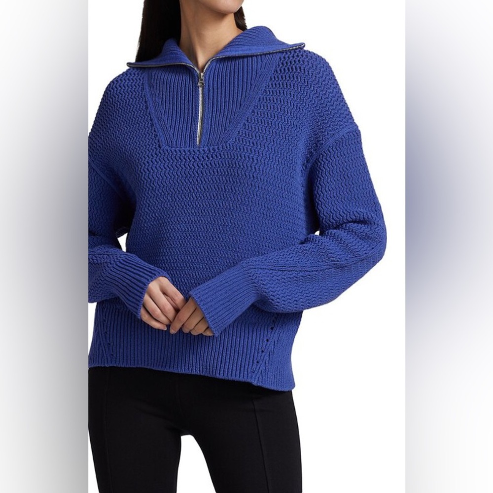 Rag & Bone Lena Half Zip Sweater